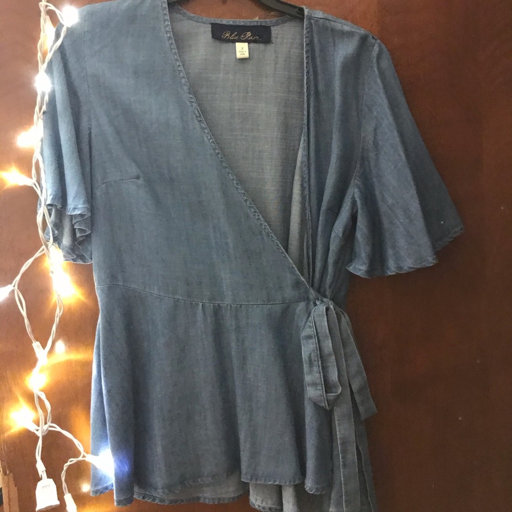 Wrap shirt NWOT